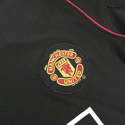Manchester United Camisola Retro Fora Manga Comprida 2007/08