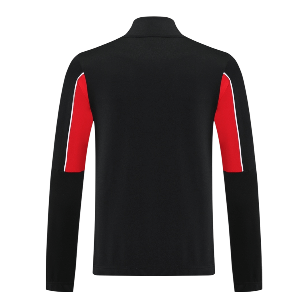 AC Milan Treino Jaqueta Conjunto (Jaqueta + Calças) 2025/26 Preto