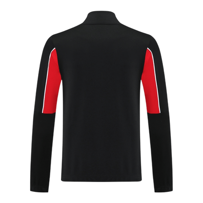 AC Milan Treino Jaqueta Conjunto (Jaqueta + Calças) 2025/26 Preto