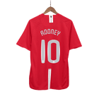 ROONEY #10 Manchester United Retro Casa Camisola 2007/08 - Final da UCL