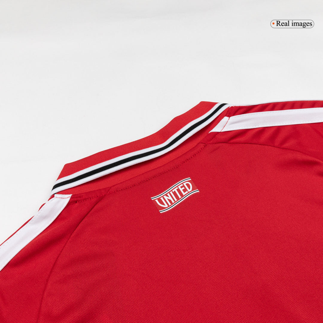 B.FERNANDES #8 Manchester United Casa Camisa 2026/27 Vermelho