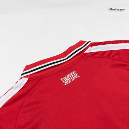 B.FERNANDES #8 Manchester United Casa Camisa 2026/27 Vermelho