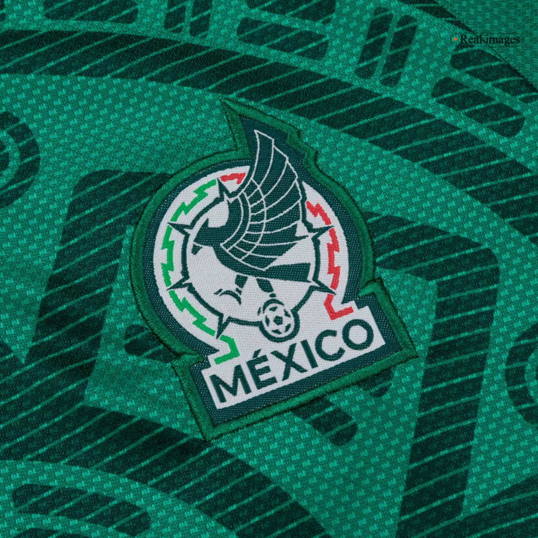 México Infantil 
 Casa Futebol Camisa Conjunto (Camisa+Shorts+Meias) 2025/26 Verde
