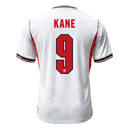 Versão do Jogador KANE #9 Inglaterra Casa Copa do Mundo Futebol Camisas 2026 Branco