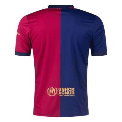 Camisola de futebol personalizada Barcelona vs Travis Scott, camisola principal