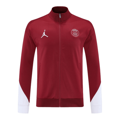PSG Treino Jaqueta Conjunto (Jaqueta + Calças) 2025/26 Vermelho