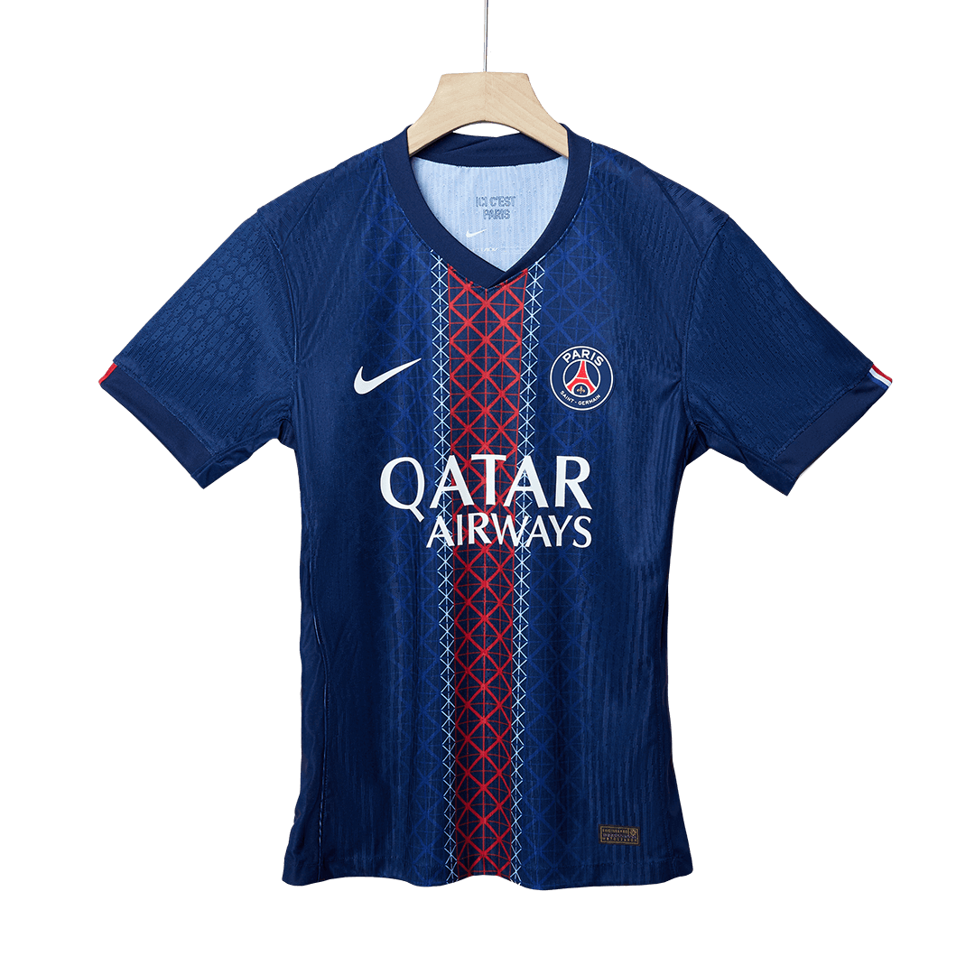 Jogador PSG Casa Futebol Camisas 2025/26 Marinha