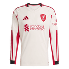Liverpool Fora Manga comprida 2025/26 Branco