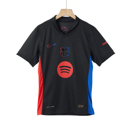 Barcelona Camisola Versão Jogador Fora Logótipo do Spotify sem texto