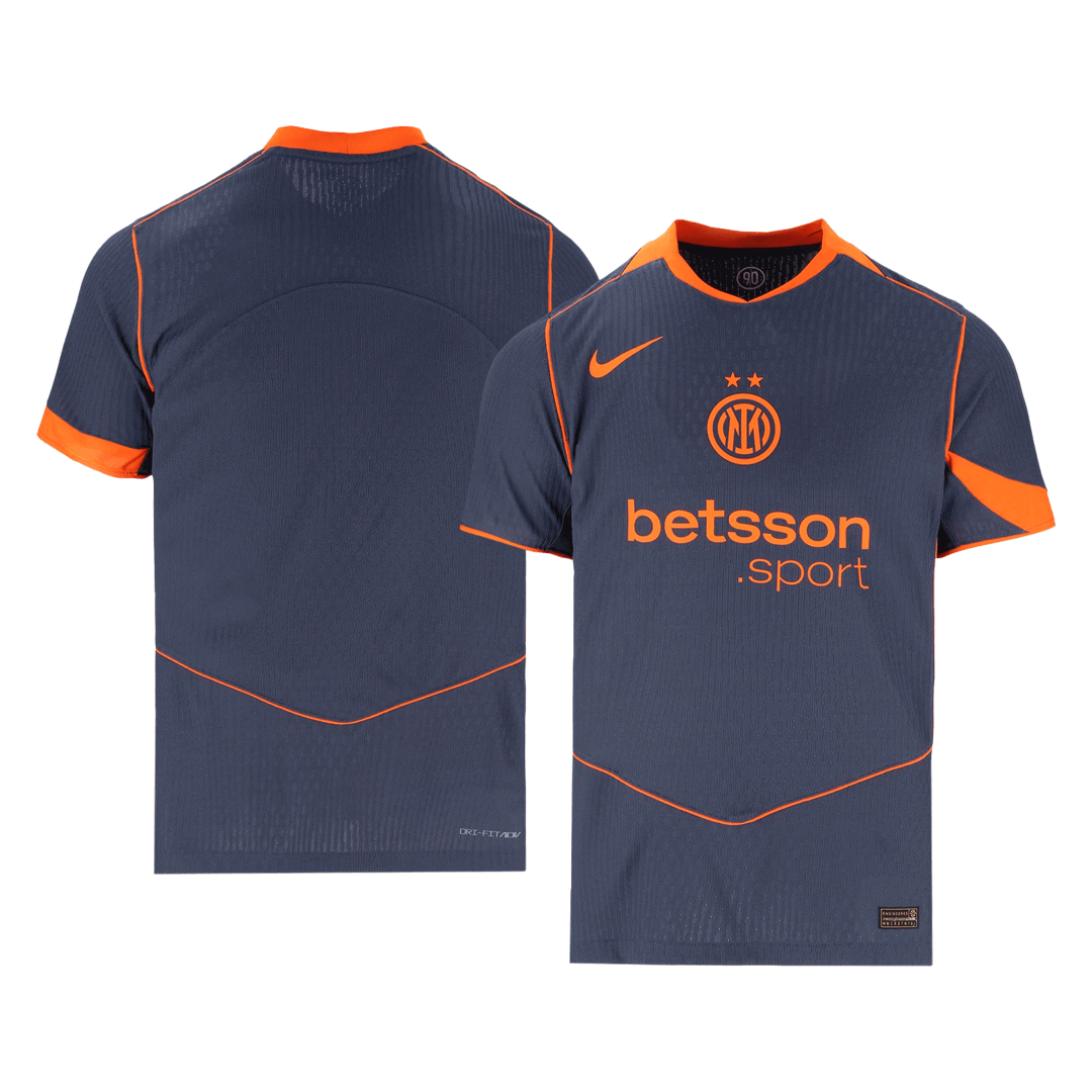 Jogador Inter Milan Fora Terceira Camisas 2025/26 Marinha