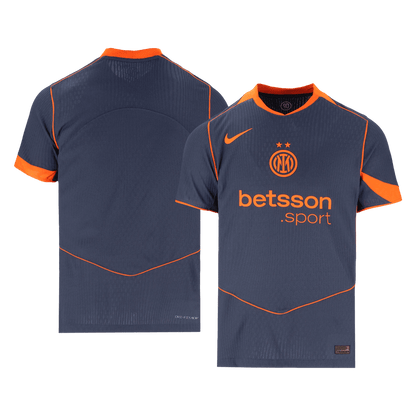 Jogador Inter Milan Fora Terceira Camisas 2025/26 Marinha