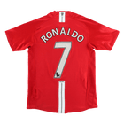 Camisola personalizada Manchester United Casa RONALDO #7 2007/08