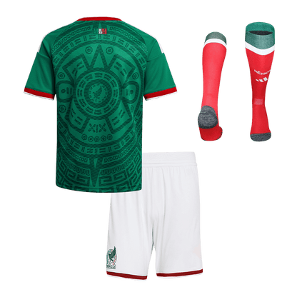 México Infantil 
 Casa Futebol Camisa Conjunto (Camisa+Shorts+Meias) 2025/26 Verde