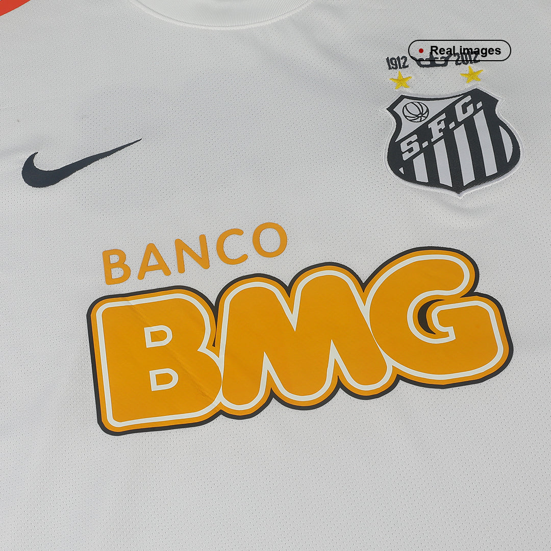 Santos FC NEYMAR JR #11 Camisola Retro Casa 2012