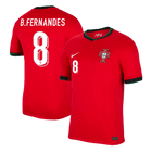 Portugal Camisola Personalizada B.FERNANDES #8 Casa