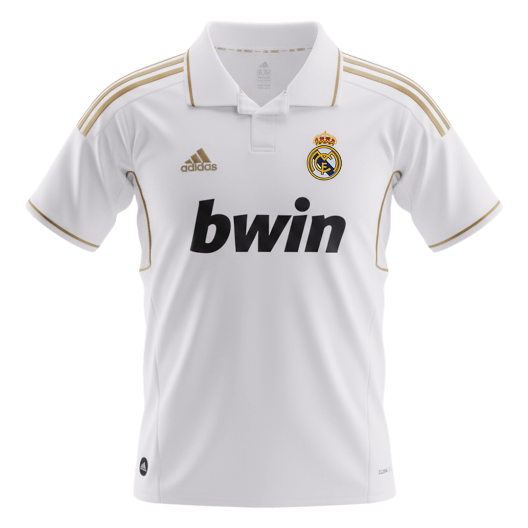 Retrô Real Madrid Casa Camisa 2011/12 Branco camisola de futebol 2025/26