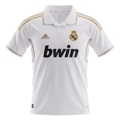 Retrô Real Madrid Casa Camisa 2011/12 Branco camisola de futebol 2025/26
