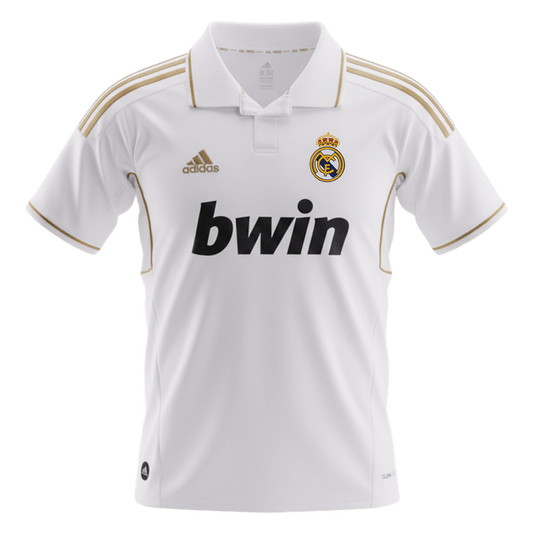 Retrô Real Madrid Casa Camisa 2011/12 Branco camisola de futebol 2025/26