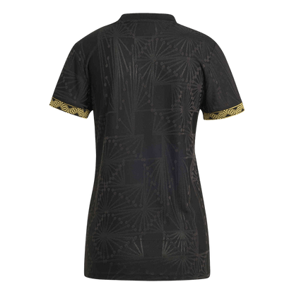 Mulheres México Camisola Futebol 2025 Preto Dourado