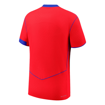 Jogador PSG Fora Terceira Futebol Camisas 2025/26 Vermelho