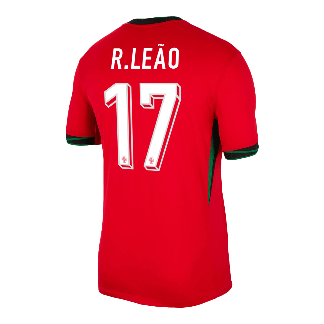 Portugal Camisola Personalizada R.LEAO #17 Casa