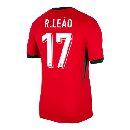 Portugal Camisola Personalizada R.LEAO #17 Casa