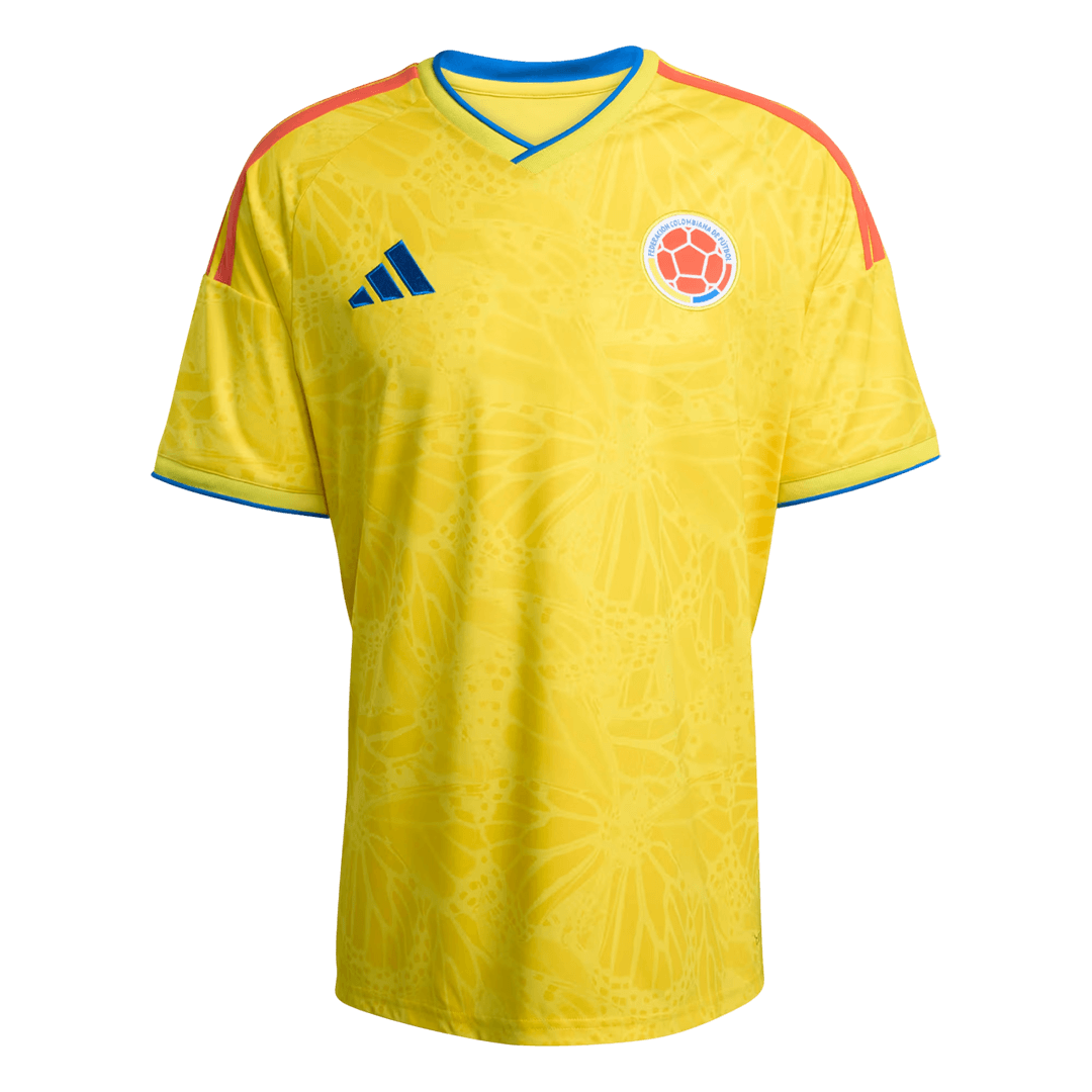 Colombia Casa Camisa 2026 Amarelo camisola de futebol