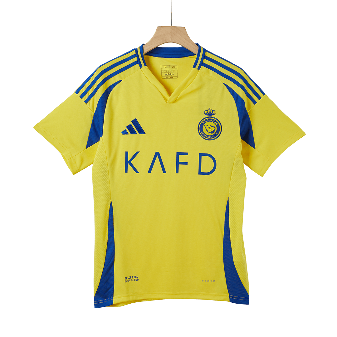 RONALDO #7 Al Nassr Camisola Casa Personalizada 2024/25