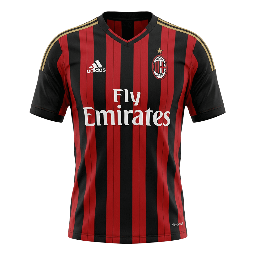 Retrô AC Milan Casa Camisa 2013/14 camisola de futebol 2025/26