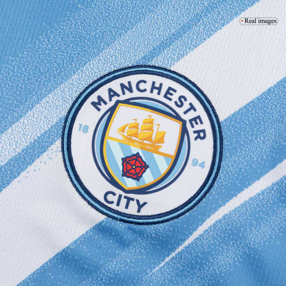 【Super Qualidade】REIJNDERS #4 Manchester City
 Casa Futebol Camisa 2025/26 Azul
