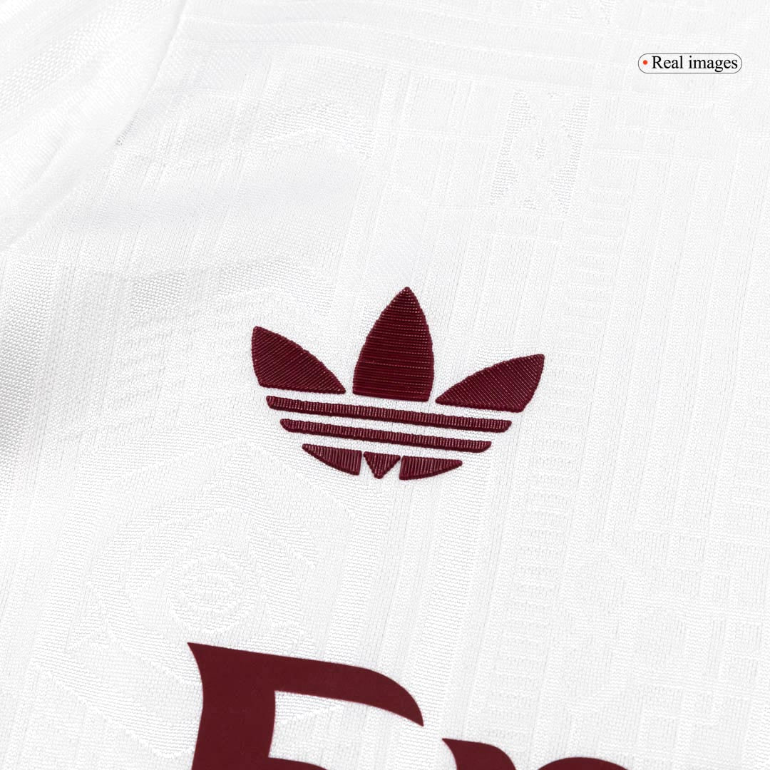 Jogador Arsenal Fora Terceira Futebol Camisas 2025/26 Branco