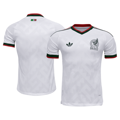 Versão do Jogador México Fora Copa do Mundo Futebol Camisas 2026 Branco