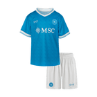 Napoli Infantil 
 Casa Futebol Camisa Conjunto (Camisa+Shorts) 2025/26 Azul