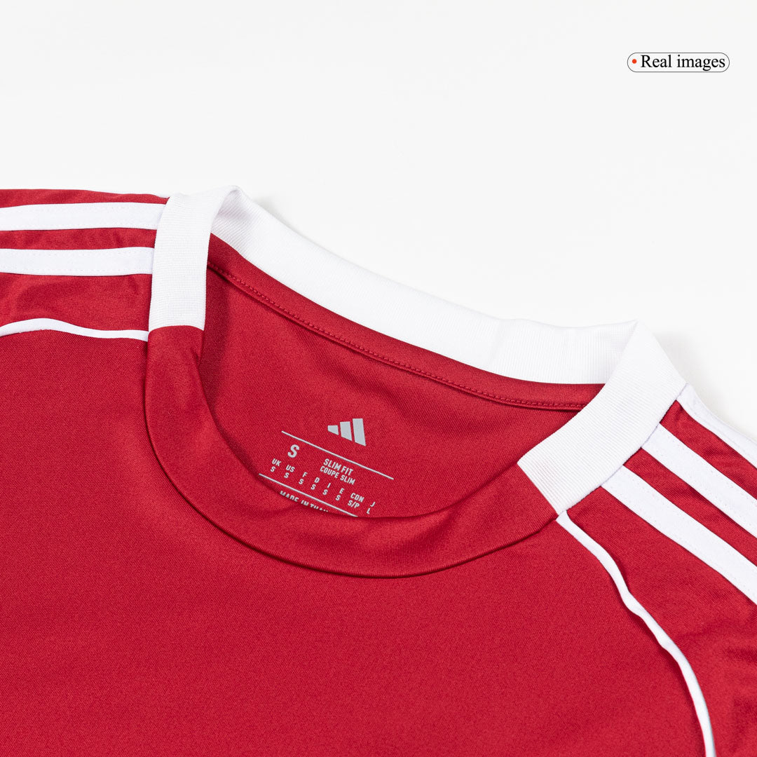 KERKEZ #6 Liverpool Casa Camisa 2025/26 Vermelho