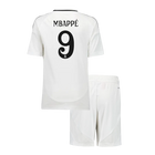 MBAPPÉ #9 Kit de Camisola Casa Real Madrid Infantil (Camisola + Calções) 2024/25