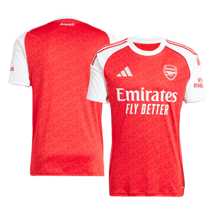 Arsenal Casa Camisola de Futebol 2025/26 Vermelho