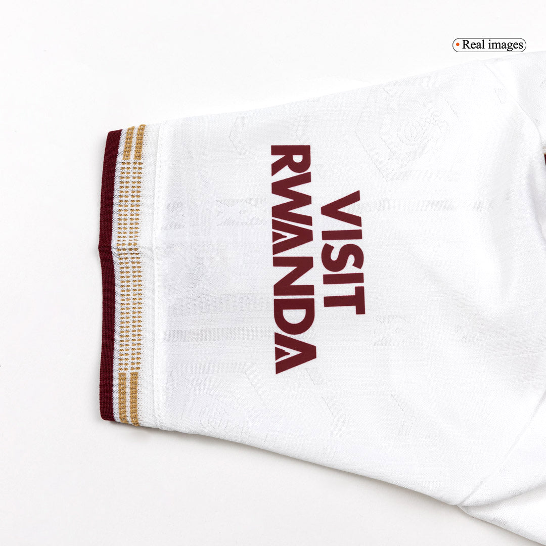 Jogador Arsenal Fora Terceira Futebol Camisas 2025/26 Branco