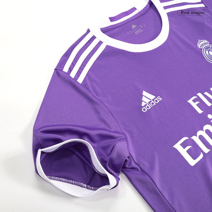 Camisola Retro Real Madrid BENZEMA #9 Fora 2016/17