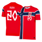 NUSA #20 Noruega Casa Copa do Mundo Camisa 2026 Vermelho