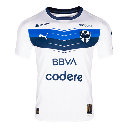Monterrey Fora Camisa 2025/26- Branco camisola de futebol