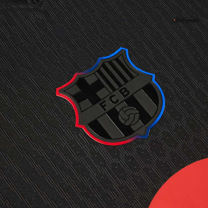 Barcelona Camisola Versão Jogador Fora Logótipo do Spotify sem texto