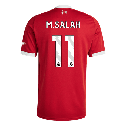 M.SALAH #11 Liverpool Casa Camisa 2025/26 Vermelho