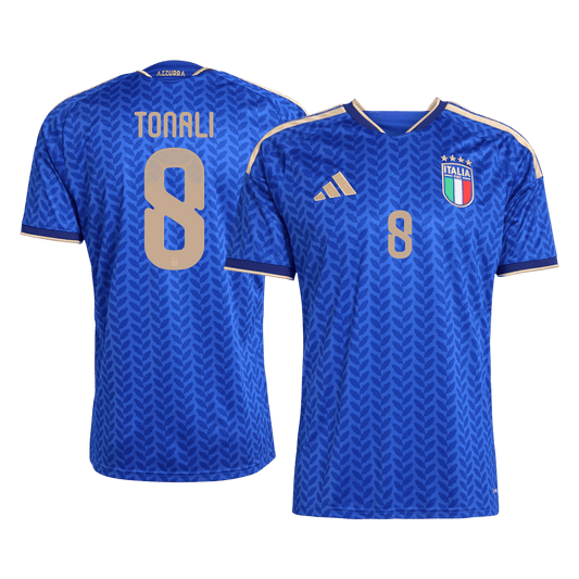 TONALI #8 Italy Casa Camisa 2026 Azul - camisola de futebol para adeptos em Portugal