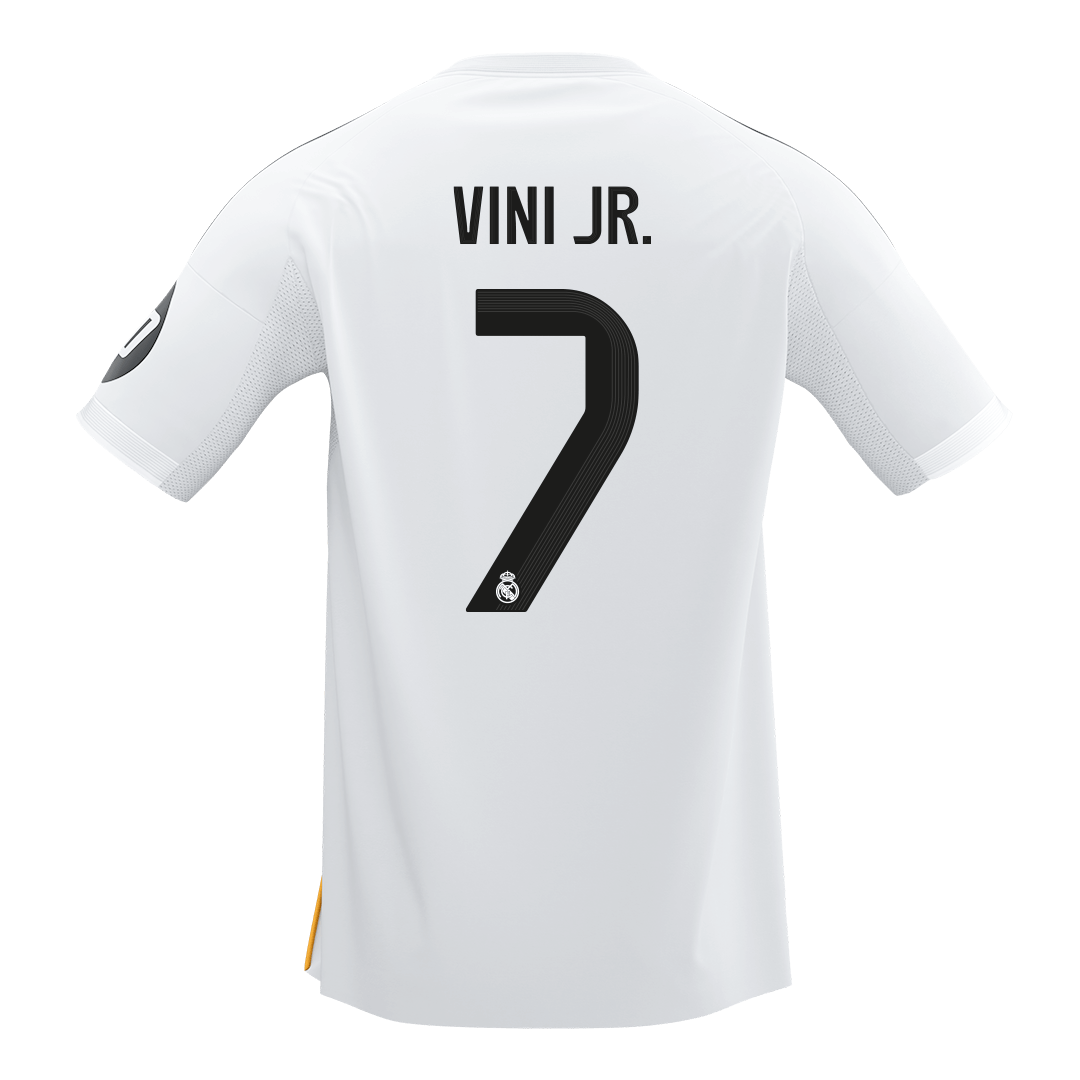 【Super Qualidade】VINI JR. #7 Real Madrid
 Casa Futebol Camisa 2025/26 Branco