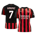 GIMENEZ #7 AC Milan Casa Camisa 2025/26