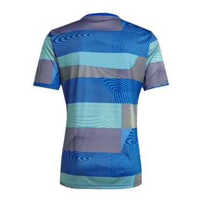 Real Madrid Pré-Jogo Futebol Camisa 25/26 Azul