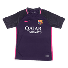 Retrô Barcelona Fora Camisa 2016/17 Roxo