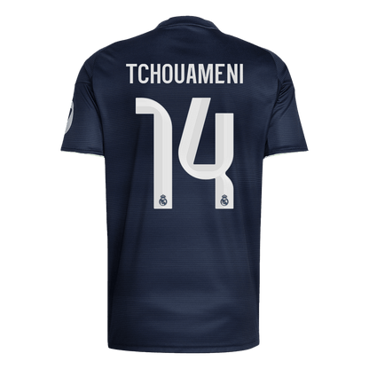 TCHOUAMENI #14 Real Madrid Fora Camisa 2025/26 Marinha