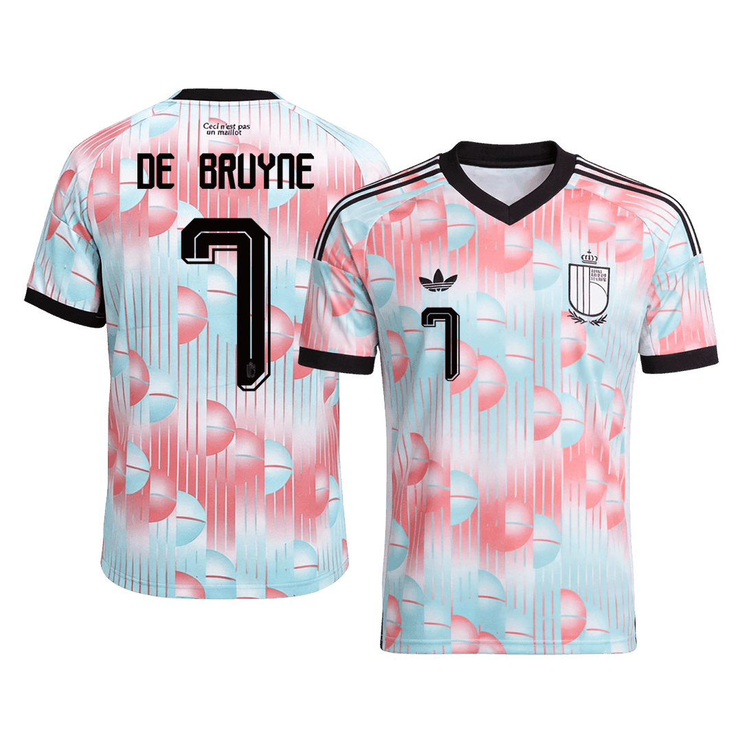 DE BRUYNE #7 Bélgica Fora Copa do Mundo Camisa 2026