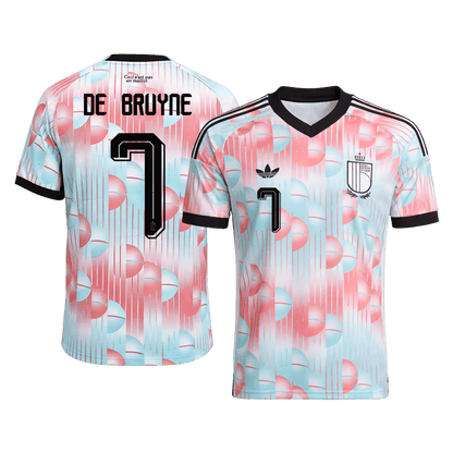 DE BRUYNE #7 Bélgica Fora Copa do Mundo Camisa 2026